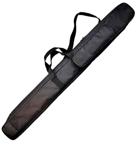 HJHUUA 112 cm Oxford-tyg vattentäta svärdväskor, dubbla lager svärdväska, rymmer 2 svärd, svart handväska, bärbar ryggsäck för Tai Chi-svärd, bokken, Katana, cosplay-svärd, presenter, samurajsvärd