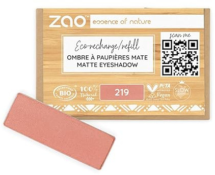 Zao Refill Rechteckiger Lidschatten 219 Terracotta Pink