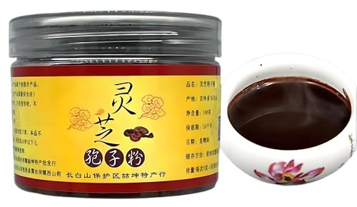 100g Té De Hierbas Con Esporas De Ganoderma En Polvo Fragancia Original China Té De Flores Natural Orgánico Y Nutritivo Té Verde Sin Aditivos Té De Hierbas Que Revitaliza El Qi (1pc)