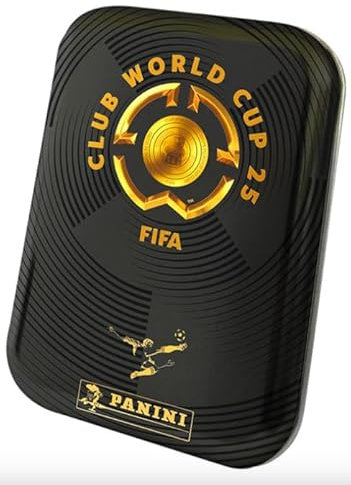 FIFA Club World Cup 2025 TC - Pocket Tin - 5 Booster Packs + 1 Limited Edition Card - Adrenalyn XL + Heartforcards® Shipping Protection