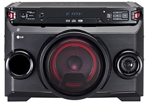 LG Sistema Mini Hi-Fi om4560 Reproductor integrado MP3 Bluetooth/inalámbrico negro