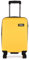 National Geographic Spinner Koffer, 4 Doppelrollen, Zahlenschloss Zoll Gr. S, M, L, dreier Set, Aerodrome Trolley (Yellow, S 54 cm)
