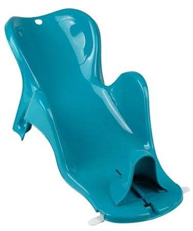 Transat - Anneau THERMOBABY de bain daphne - Vert emeraude | Transat de bain ergonomique avec 2 ventouses pour bébé de la naissance à 8 mois. Fabriqué en France.