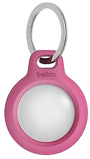 Belkin Porte-clés pour Apple AirTag, Rose F8W973btPNK
