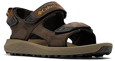 Columbia Trailstorm Hiker 3 Strap Sandales De Randonnée Et Trekking pour Homme, Marron (Cordovan x Gold Amber), 40 EU