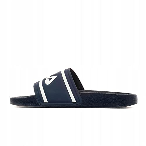 FILA Damen Badeschuhe Badelatschen Badeschlappen Slipper Morro Bay III, Farbe:Blau, Artikel:-50005 Dress Blues, Schuhgröße:EUR 38