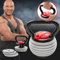 Miweba Sports Kettlebell verstellbar KB-300 | 3,5-18 kg Gewichte - Kugelhantel - Einstellbares Kugelgewicht - Schwunghantel - Kettlebells - Hanteln - Hantel für Indoor & Outdoor (Hellgrau)