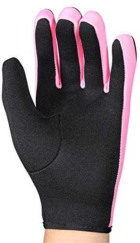 ZJchao Guanti da Sub Guanti Sportivi da Sub in Neoprene Snorkeling Kayak Surf - 1 Paio Gancio e per lo Sport, Blu Taglia M (#4)