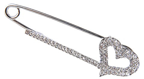 Sharplace Épingle Broche Sécurité en Cristal Elégant Femme, # 4