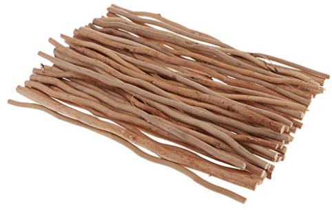 perfeclan 50 Stück Treibholz Holzscheiben Holzstücke zum Deko basteln für DIY Handwerk - 30cm