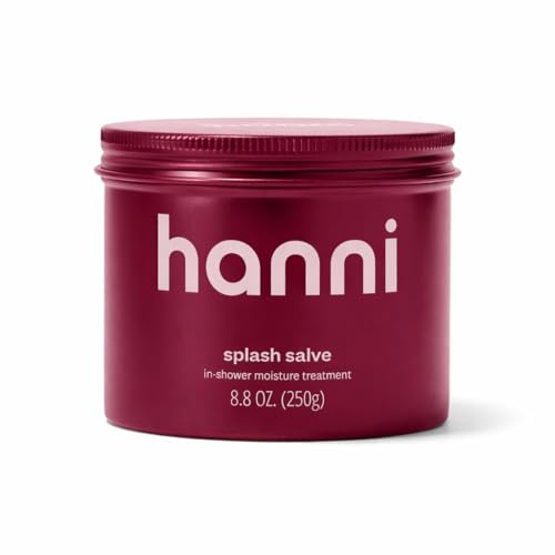HANNI Splash Salve 250ml Body Mask Moisturising in Shower with Coconut, Jojoba, Shea Butter and Glycerin, Deep Conditioner for All Skin Types