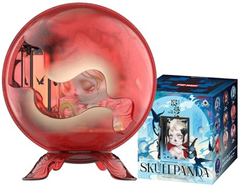 POP MART SKULLPANDA The Mirage Series Figures Anime Actionfiguren Sammelfiguren Sammler Kunstspielzeug Spielzeug Figuren Geschenk 1PC