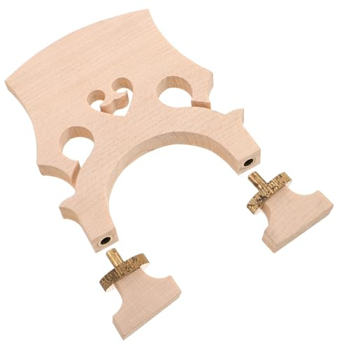 Abaodam Violonchelo Puente Ajustable De Madera De Arce Para Violonchelo Europeo Puente Alto Para Practicar Casa o Concierto