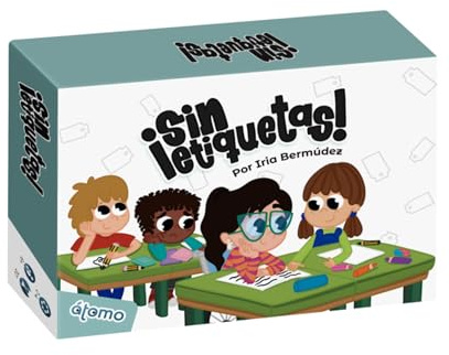 Atomo Games ¡Sin Etiquetas! Juego Educativo de Inclusión y Diversidad para Niños, Educación Emocional, Valores, Empatía y Convivencia, Recurso para Aula, 2-4 Jugadores, +6 Años