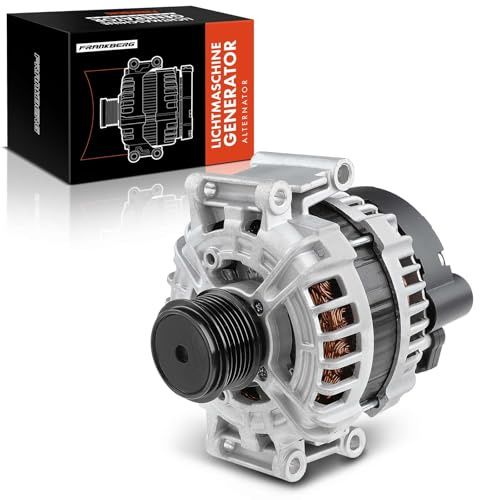Frankberg Generatore Alternatore Benzina Compatibile con A4 Avant 8K5 1.8L A4 8K2 1.8L A4 Avant 8K5 2.0L Q5 8RB 2.0L A5 Sportback 8TA 1.8L Replace# 06H903017T