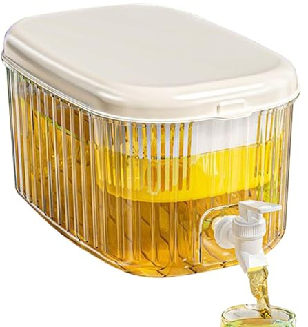 Cubo de burbujas frías con colador, hervidor de zumos domésticos, botella de agua fría con colador de grifo para agua, café, té