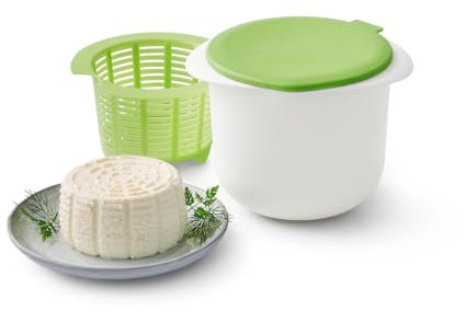 Betty Bossi - Frischkäse-Maker - 3-teilig (32127) weiß Kunststoff spülmaschinengeeignet Küchenhelfer