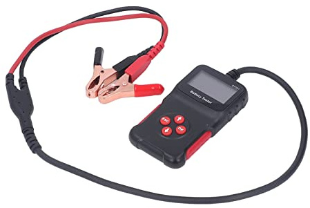 Testeur de batterie de voiture 12 V, analyseur de batterie automatique, outil de diagnostic rapide et précis pour batteries de 100 CCA à 2000 CCA, analyseur de charge de batterie