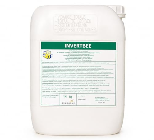 Local Honey Man Invertbee Syrup 14kg Jerry Can – Premium Bee Feed Syrup for Honey Bees, Ready to Use Inverted Sugar Syrup for UK Beekeepers & Hive Feeding Support
