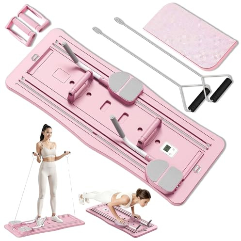 Roadtime Reformateur Pilates 6 en 1 Amélioré Pliable Ensemble et minuteur