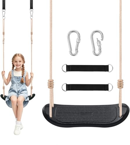 Fionrziy Ergonomische Schaukel,Kinderschaukel Outdoor Garten bis 120kg
