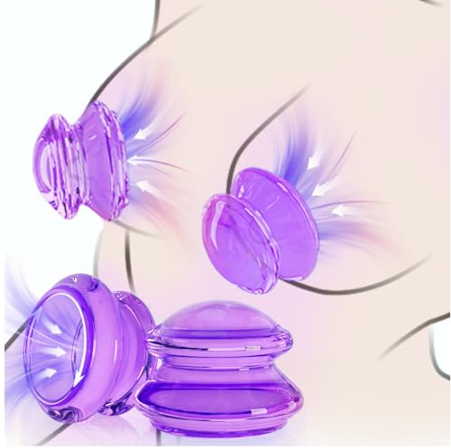 Nipple Suckers Clamps Sex Toys for Women Pleasure, Transparent Purple Nipple Sucker Sex Toy, BDSM Female Couples Adult Sex Toys, Nipple Suction Kinky Sex Game Sexual Stimulation for Women