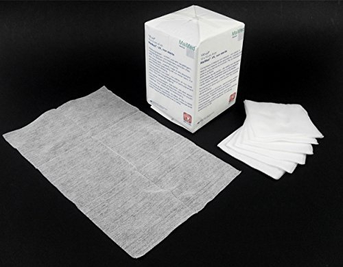 maimed Compresse in tessuto non tessuto, non sterile, 6 Vie, Art. N ° 21260, VE 100 pezzi – 5 x 5 cm