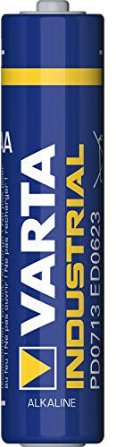 Varta Industrial Batteria Alcalina 20 Pezzi LR03/AAA 1.5 V 1220 mAh