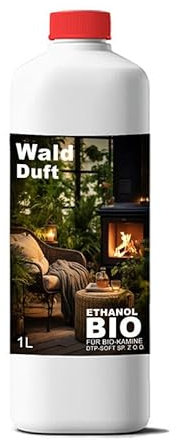 1 Liter Bioethanol Premium 100% für Bio Alkohol für Kamin 1L WALDGERUCH