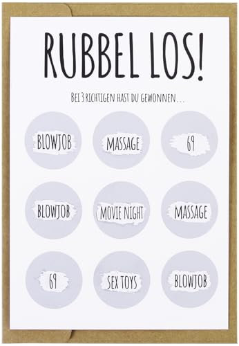 CL&MH Rubbelkarte,Geschenk-Jubiläumskarte,Hochzeitskarte,Überraschungs-Rubbelkarte,lustiges,freches Geschenk für ihn, freche Rubbelkarte,Geburtstagsgeschenk für ihn