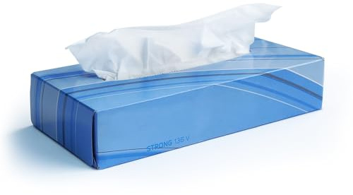 CarebyMail 2 Ply Soft Facial Tissues Box Multipack (6 Packs - 600 Tissues)