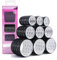 Brushworks Ceramic Thermal Hair Rollers - 9-Pack, Assorted Sizes (60mm, 48mm, 35mm) for Voluminous, Heat-Styled Hair