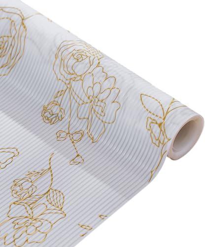 GmeDhc Schubladenmatte Küche, Nicht Klebende Schubladenauskleidung, Haltbarem Antirutschmatte Schubladen, Schneidbar Eva Wasserdichtem Matte, für Regale Schränke Schubladen Kühlschranke Hause Büro