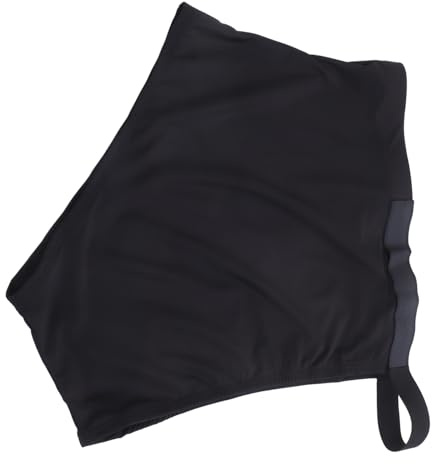 DECHOUS Stretch Horse Shoulder Guard Spandex Fabric Wither Protector for Large Horses Comfortable Fit and Chafing Prevention Durable Chest Saver Vest Black