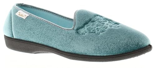 Dr Keller Madge - Pantuflas tipo mocasín y bailarina para mujer, Green, 38 EU