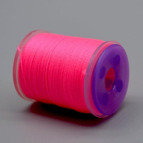 CashMuch Fil fluorescent 200D pour attacher le corps de la mouche - Matériau pour la pêche à la mouche - Fil de pêche à la mouche - Matériaux pour enveloppement corporel