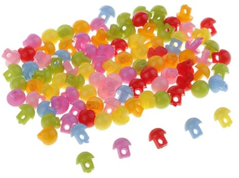 kesurpae Färgglada hartsknappar Mini-hartsknappar 2 hål Hantverk Viktiga barndekorationsbehov Helt nya och gjorda av harts Gör-det-själv-sömnad Scrapbooking-pyssel Barn