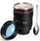SLOSH Tasse Kaffee Kamera Objektiv Milch Wasser Kamera Edelstahl Lens Cup Tumbler