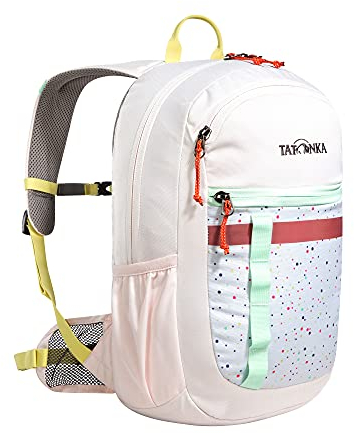 Tatonka Kinderrucksack City Pack JR 12 - Rucksack für Mädchen ab 6 Jahren - Mit Reflexstreifen und inkl. Sitzkissen - 12 Liter - pink