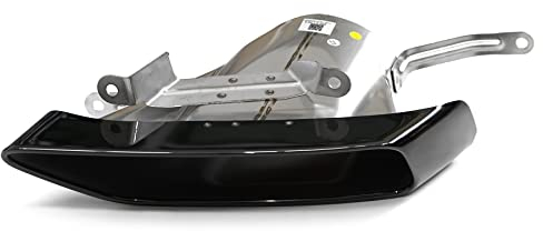 Audi 8W0071762B Endrohrblende rechts Blende Auspuffblende, schwarz, nur für Quattro + Automatik + 2.0T (150kW und 195kW)