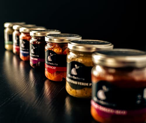 GourMET Spanish Artisan Selection Doña Teaspoon, 170 g x 4 un. Perican + Aspendat + Spicy Paté + Green Paté