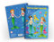 Anziehpuppen zum Ausschneiden Anziehpuppe aus Papier Papierpuppen-Spielbuch (4 Puppen/Meerjungfrauen) mit Kleidungsstücken zum Anziehen