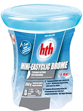 Traitement Multi-Actions au Brome en diffuseur Flottant Easyclic pour 4 à 10 m³ - HTH