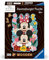 Ravensburger Wooden Puzzle 12000762 - Mickey & Minnie - 300 Teile Kontur-Holzpuzzle mit stabilen, individuellen Puzzleteilen und 25 kleinen Holzfiguren = Whimsies, für Disney-Fans ab 12 Jahren
