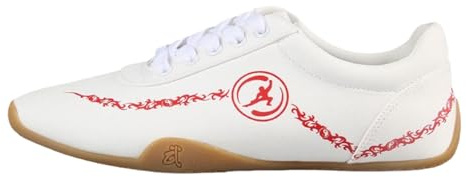 Kraftpaid Chaussures Kung Fu,Pantoufles Style Chinois Kung Fu,Chaussures Kung Fu Canvas,Respirant,AntidéRapant,Doux Et RéSistant à l'usure,pour Taekwondo Boxe Karaté Kung-Fu Taichi