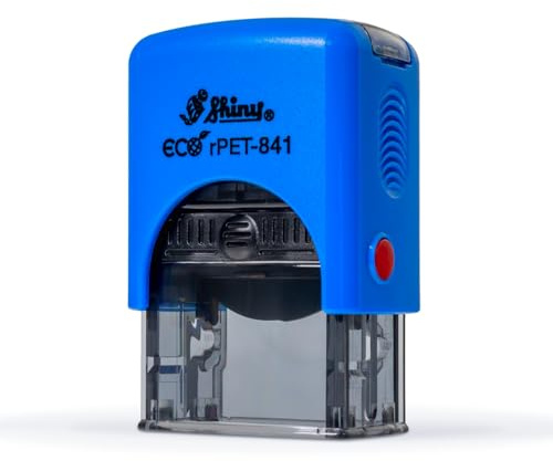 Personalisierter Stempel 26 x 10 mm für 1 Zeile - Einzeiliger Text oder kleines Logo - Selbstfärbender Firmenstempel, Bürostempel, Adressstempel