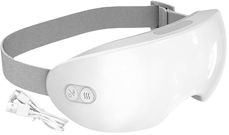 Ocular Con Masaje,Térmica Para Ojos | Compresa Fría Y Caliente Ajustable Relajante Confortable Viajes Nocturnos E Insomnio Regalo