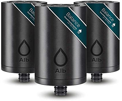 Alb Filter® Balance Ersatzkartusche | Duschfilter | Reduziert Schadstoffe, Mineralisiert und Stabilisiert | Made in Germany | 3er-Pack