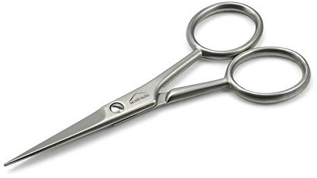 Mont Bleu Schnurrbartschere aus Kohlenstoffstahl - hergestellt in EU