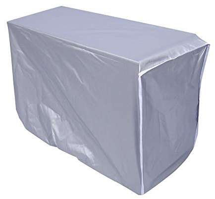 Wytino Couverture de climatiseur, Couverture de climatiseur extérieure Sun antipoussière imperméable Anti-Neige pour la Maison Taille 3 (80 * 28 * 54 centimètres)